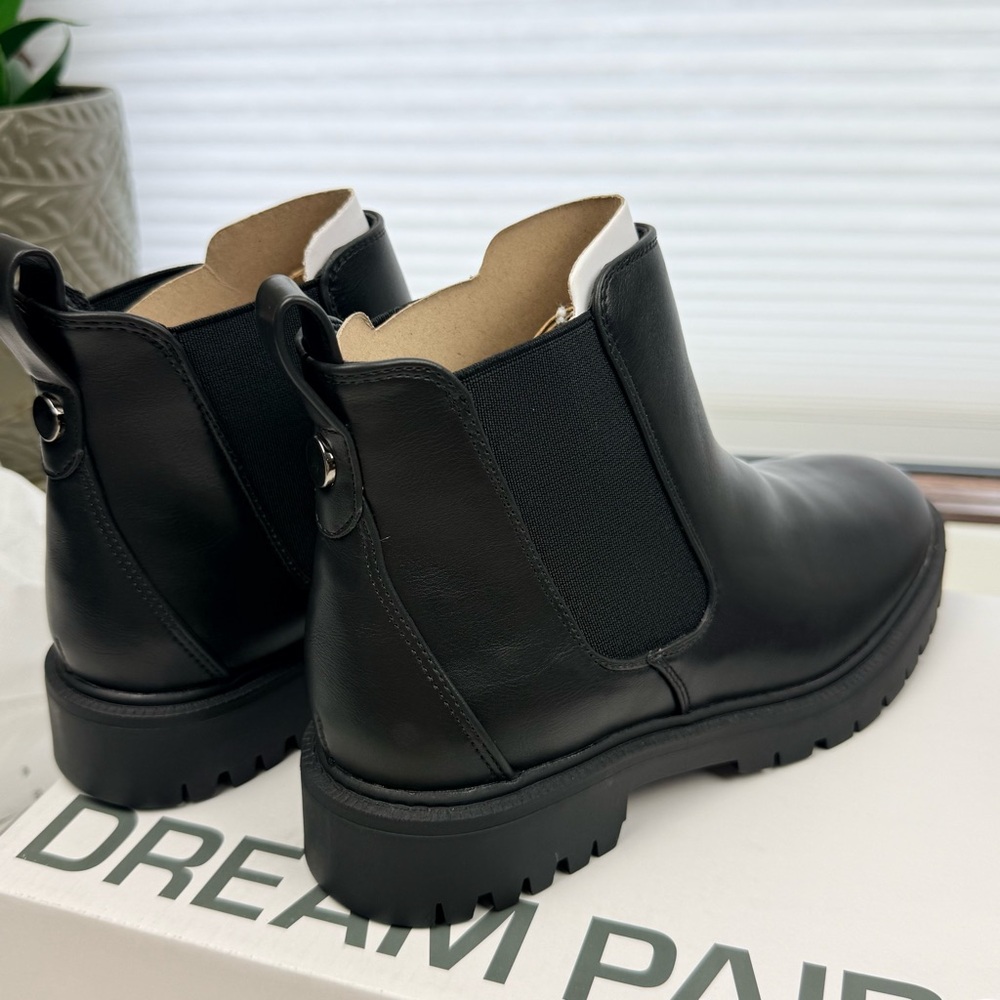 Brand New Women's Chelsea Boots Chunky Heel Ankle/US6.5 - Picture 10 of 12